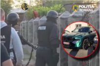 percheziții mașinui lux Argeș
