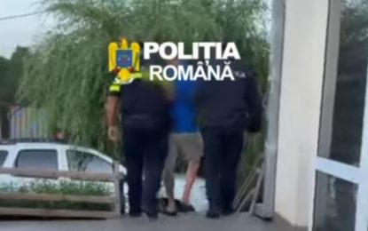A condus băut și cu permisul anulat și a ajuns după gratii. Bărbat din Ștefănești, reținut de polițiști Sursă foto: captură video IPJ Argeș