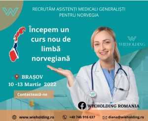 Curs nou de limbă norvegiană pentru asistenți medicali 11 anunt angajari Norvegia