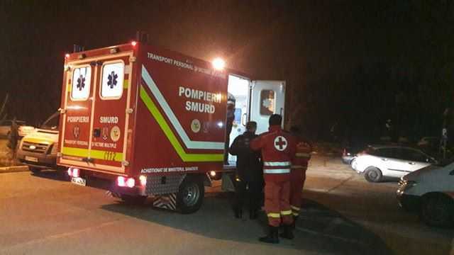 Intervenție pompieri SMURD