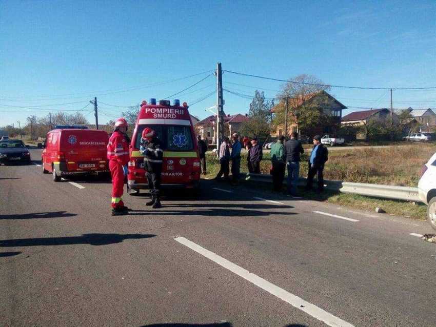 Intervenție descarcerare și SMURD