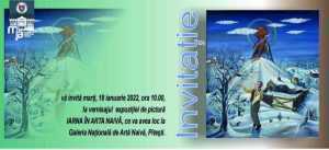 Iarna în arta naivă 1 Invitatie - Iarna în arta naivă
