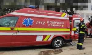 Accident cu două mașini în Drăganu 1 Smurd 14 - Accident cu două mașini în Drăganu