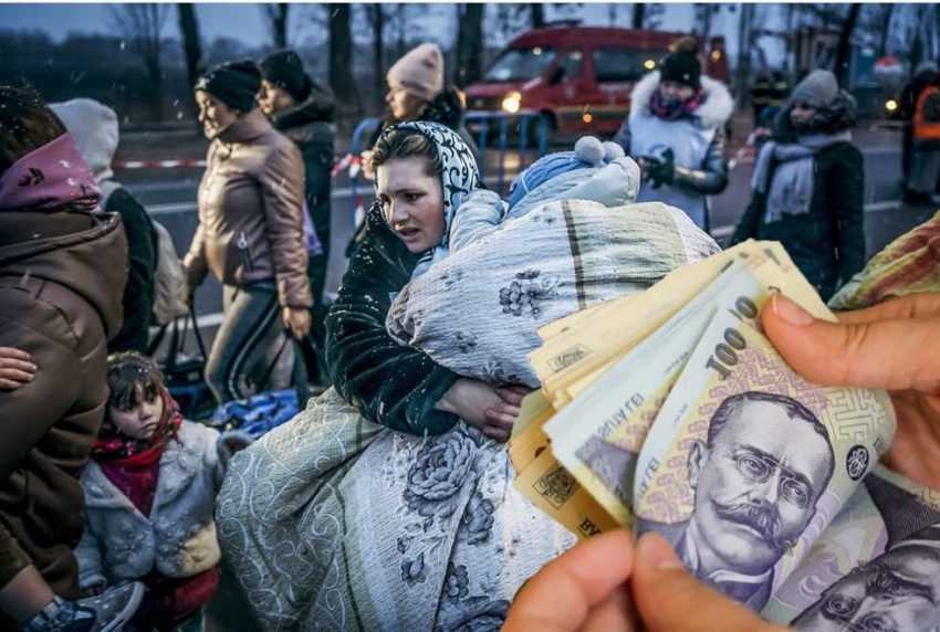 refugiati ucraineni bani