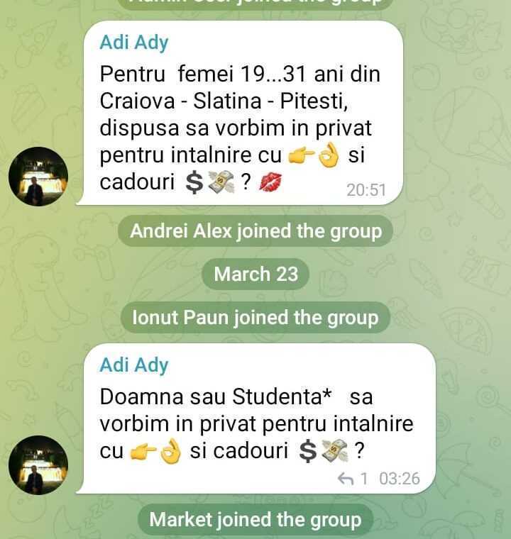 Pitești-ul face sex și se droghează pe Telegram! Grup pentru răzbunare pe fostele iubite! 2 Telegram3 e1648561494216 - Pitești-ul face sex și se droghează pe Telegram! Grup pentru răzbunare pe fostele iubite!