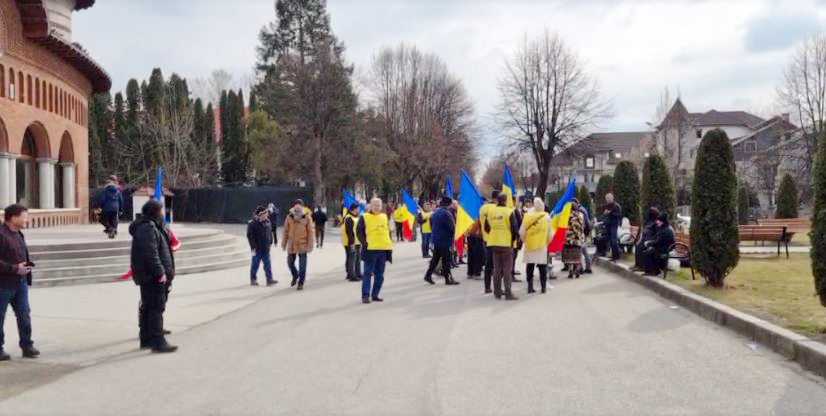 AUR, defilare patetică în Argeș