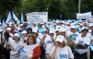 BNS protest