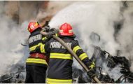 incendiu la o casă