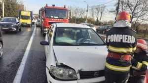 Un autoturism și un TIR s-au ciocnit la Mărăcineni! Două victime 1 accident-maracineni