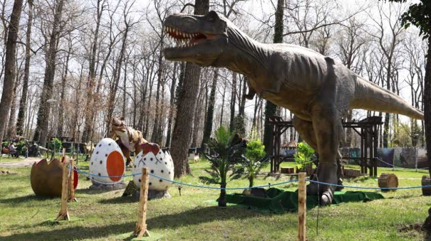 Parc de joacă în Mihăești! Veste bună pentru locuitorii comunei 5 Dinozauri Simfonie2