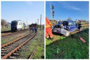 NEWS! Ce a pățit șoferul care a forțat bariera de la Costești și a fost lovit de tren! 1 Untitled collage - NEWS! Ce a pățit șoferul care a forțat bariera de la Costești și a fost lovit de tren!