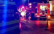 incendiu noapte