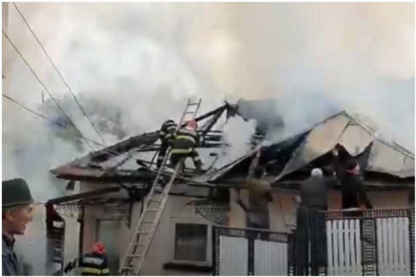 foc la o gospodarie foc la o gospodarie