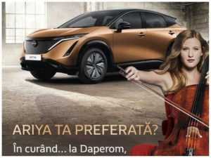 ARIYA ta preferată? În curând la Daperom, concesionarul tău Nissan 5 la Daperom