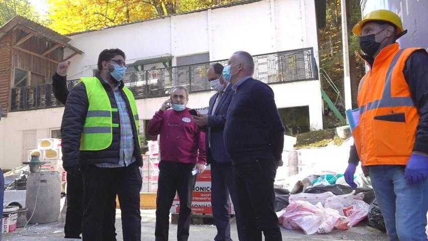 spital Brădet Brădet santier