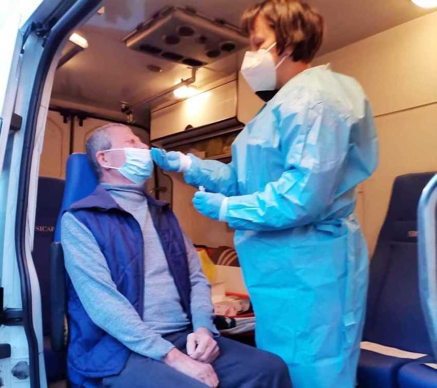 test covid ambulanta