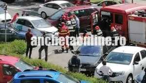 Pitești: Accident cu 3 mașini! Trafic îngreunat 14 accident balcescu (1)