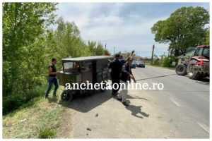 (VIDEO) Un bărbat rănit după ce s-a răsturnat cu mopedul la Călinești! 28 la calinesti