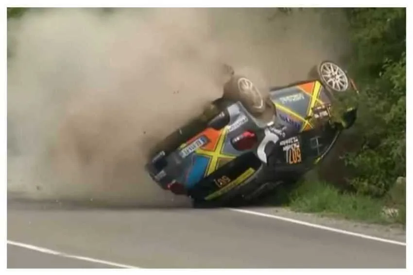 raliu accident