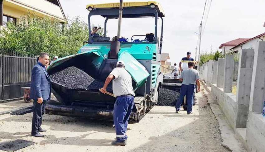 bradu străzi asflatate