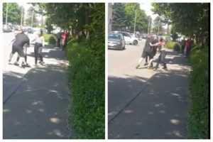 Scandal în trafic! Doi șoferi s-au luat la bătaie în Pitești 9 Untitled collage - Scandal în trafic! Doi șoferi s-au luat la bătaie în Pitești