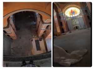 VIDEO VIRAL! Salt cu parașuta în Catedrala Neamului! Reprezentanții BOR cer anchetă 11 salt parasuta catedrala neamului - VIDEO VIRAL! Salt cu parașuta în Catedrala Neamului! Reprezentanții BOR cer anchetă