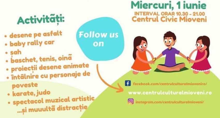 1 IUNIE - Universul copilăriei la Mioveni! 3 ziua copilului