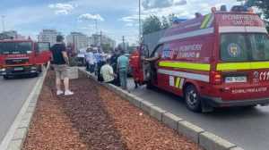 Accident în zona Vivo Mall! Circulați cu prudență! 1 accident vivo - Accident în zona Vivo Mall! Circulați cu prudență!