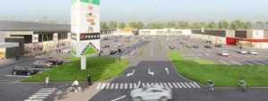 S-a avizat calea de acces către centrul comercial care va aduce un nou McDrive! 1 centru comercial nord