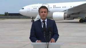 Președintele Emmanuel Macron a ajuns în România 1 macron 1 - Președintele Emmanuel Macron a ajuns în România
