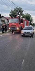 accident 2 - Accident rutier cu două autoturisme în Costești.