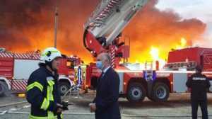 Informații noi despre măsurarea calității aerului după incendiul de pe Drumul 23 1 incendiu drumul 23 2 - Informații noi despre măsurarea calității aerului după incendiul de pe Drumul 23
