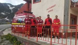ISU Argeș are punct de lucru temporar pe Transfăgărășan 25 isu salvamont arges - ISU Argeș are punct de lucru temporar pe Transfăgărășan