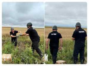 (VIDEO) Muniție neexplodată găsită în Argeș 1 munitie neexplodata - (VIDEO) Muniție neexplodată găsită în Argeș