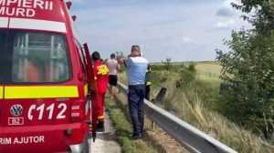 Accident rutier cu motocicletă! Victima este conștientă! 20 cu accident a1
