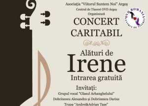 Concert caritabil pentru o fetiță de 4 ani la Filarmonica Pitești! 28 irene - Concert caritabil pentru o fetiță de 4 ani la Filarmonica Pitești!