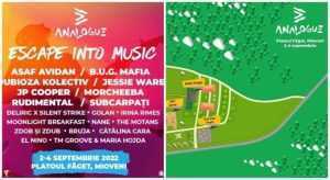 3 zile și 3 nopți de distracție la Analogue Festival! Descoperiți harta festivalului 1 festival