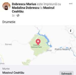 Sportiv de 46 de ani din Argeș- infarct după o expediție în Munții Ceahlău! 1 facebook drumetie - Sportiv de 46 de ani din Argeș- infarct după o expediție în Munții Ceahlău!