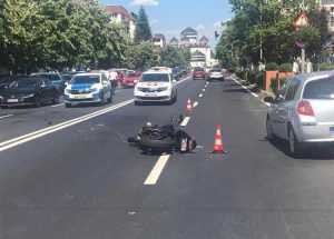 ACUM, ÎN MIOVENI: Încă un accident cu motociclist! 8 accident moto - ACUM, ÎN MIOVENI: Încă un accident cu motociclist!
