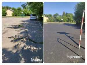Lucrări de reabilitare în școlile din Pitești 5 teren sport balcescu - Lucrări de reabilitare în școlile din Pitești