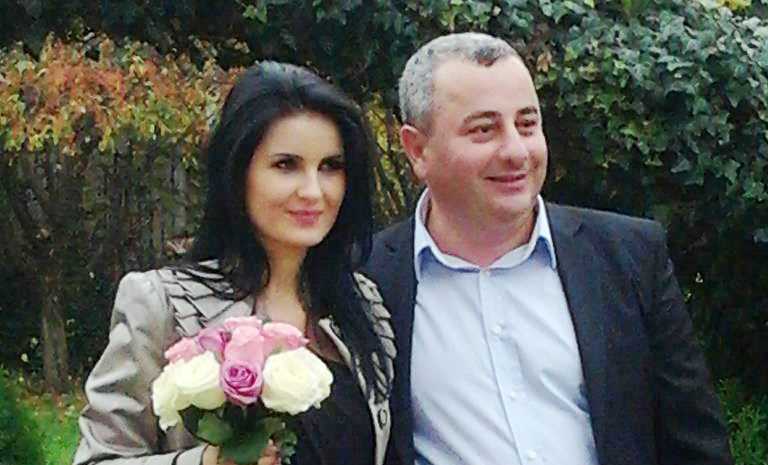 Omul de afaceri Sorin Gomoiu si sotia Denisa