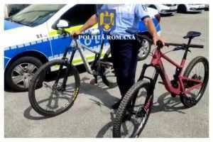 (VIDEO) Biciclete furate în Germania, recuperate de polițiștii argeșeni 22 biciclete