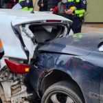 Accident între 2 autoturisme la Mioveni. Femeie transportată la spital! 15 accident masini