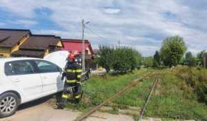 accident feroviar - Accident feroviar în Curtea de Argeș