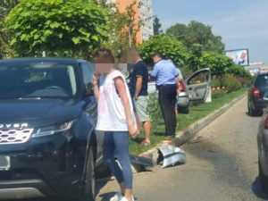 Copil rănit în accidentul de pe Calea Craiovei 1 accident pitesti2 - Copil rănit în accidentul de pe Calea Craiovei