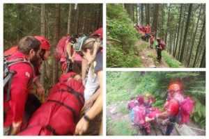 (VIDEO) O tânără de 22 de ani din Cehia ajutată de salvatorii montani! 29 de salvamont