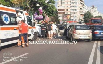 Pitești accident