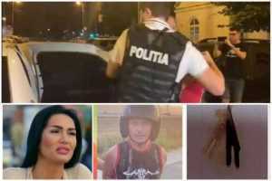 bbbărbatul pe trotineta ataca