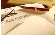 Bradu -acte necesare