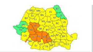 Atenție! ANM emite cod portocaliu de vreme rea în Argeș! 1 anm - Atenție! ANM emite cod portocaliu de vreme rea în Argeș!